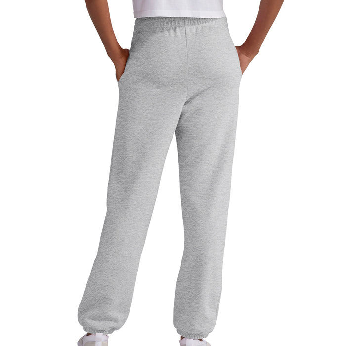 Grey sweatpants champion discount