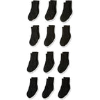 Boy's Hanes Core Cotton Crew Sock (12 Pack)