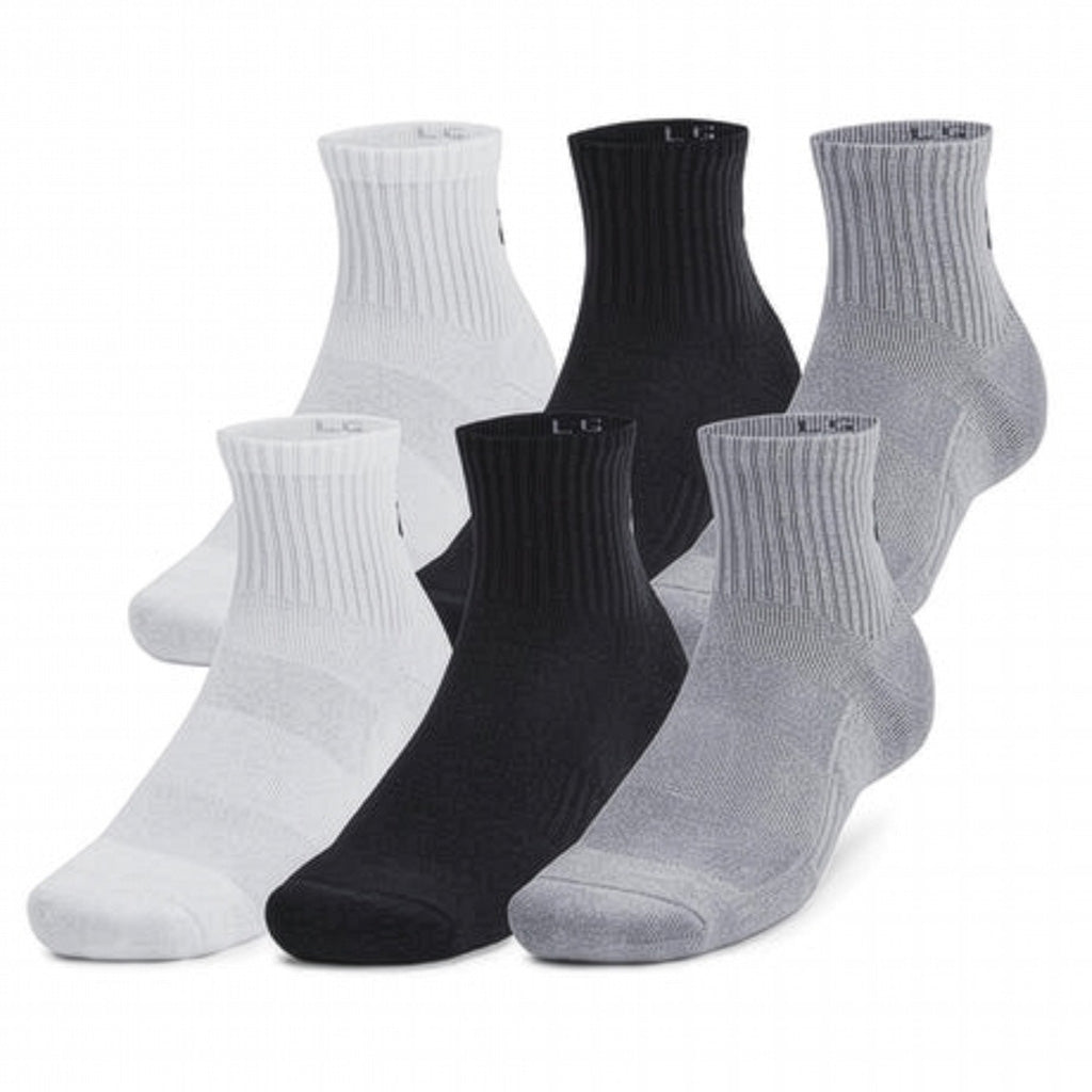 Men's UA Quarter Length Sock (6 Pack)