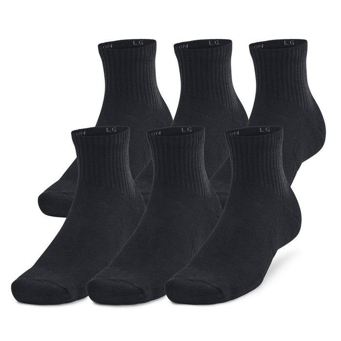 Men's UA Quarter Length Sock (6 Pack)
