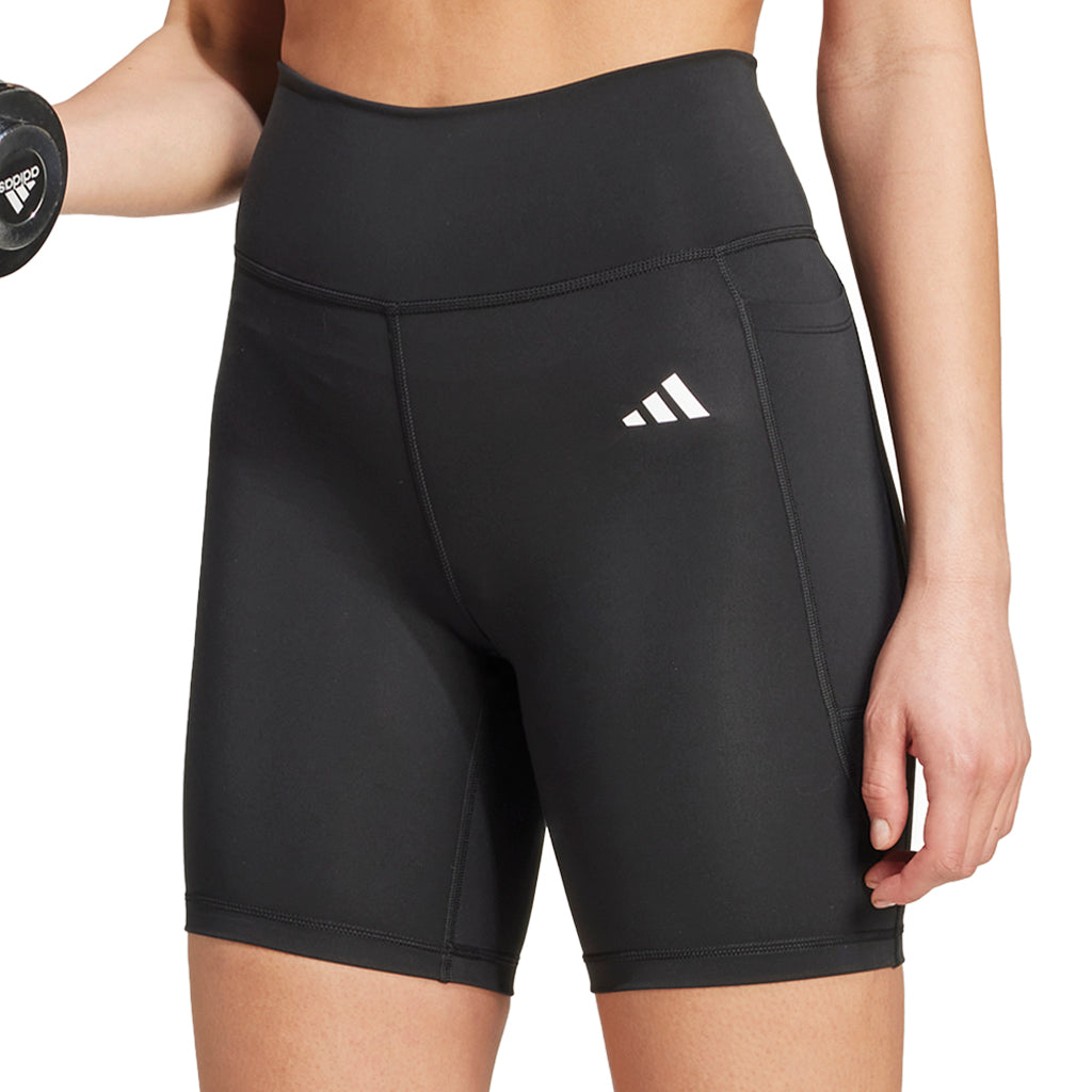 Women's Adidas Optime Essentials 7-Inch Short Leggings