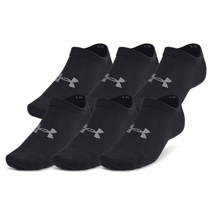 Unisex UA Essential No-Show Socks (6 Pack)