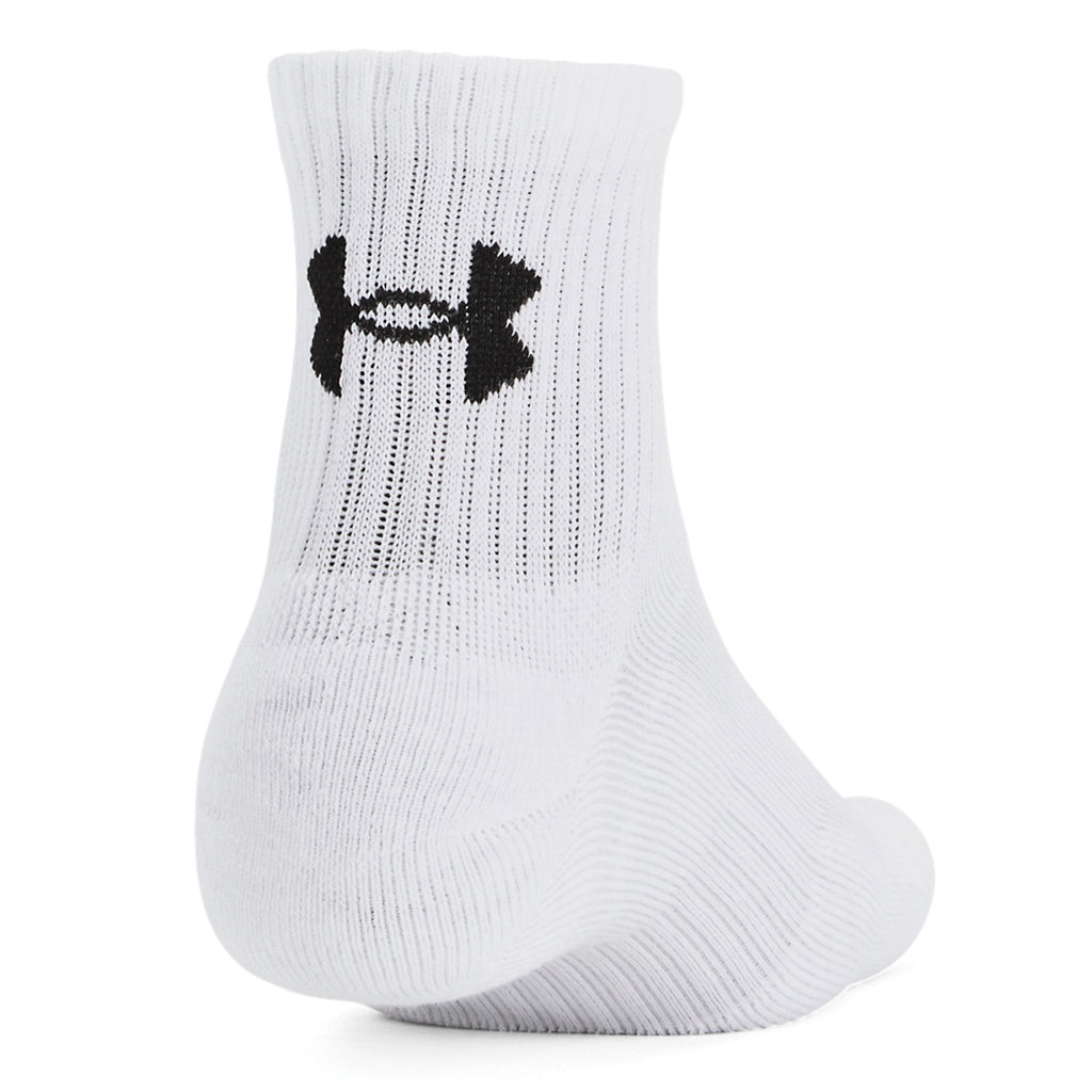 Unisex UA Training Cotton 6-Pack Quarter Socks