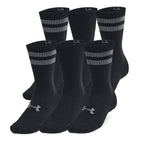 Unisex Under Armour Essential 6-Pack Crew Socks