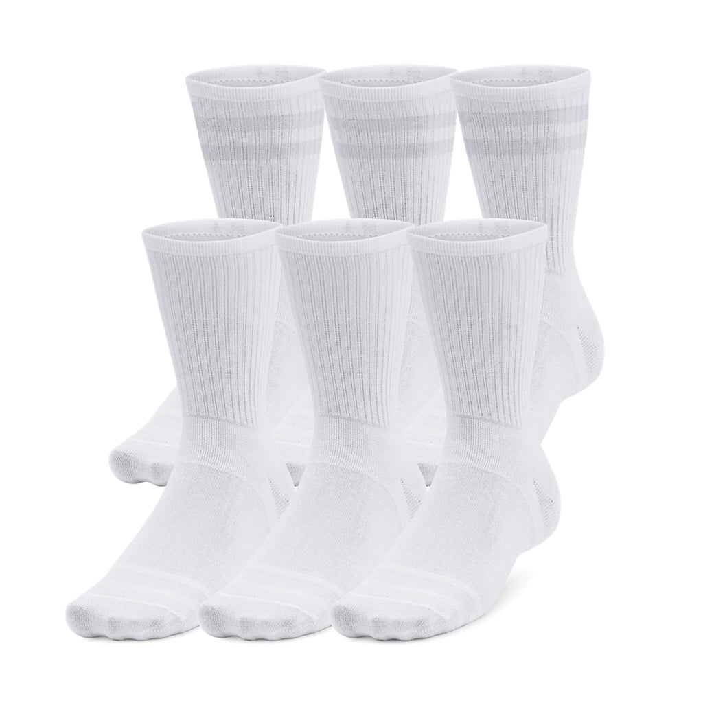 Unisex Under Armour Essential 6-Pack Crew Socks