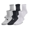 Kid's UA Essential 6-Pack Quarter Socks