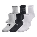 Kid's UA Essential 6-Pack Quarter Socks