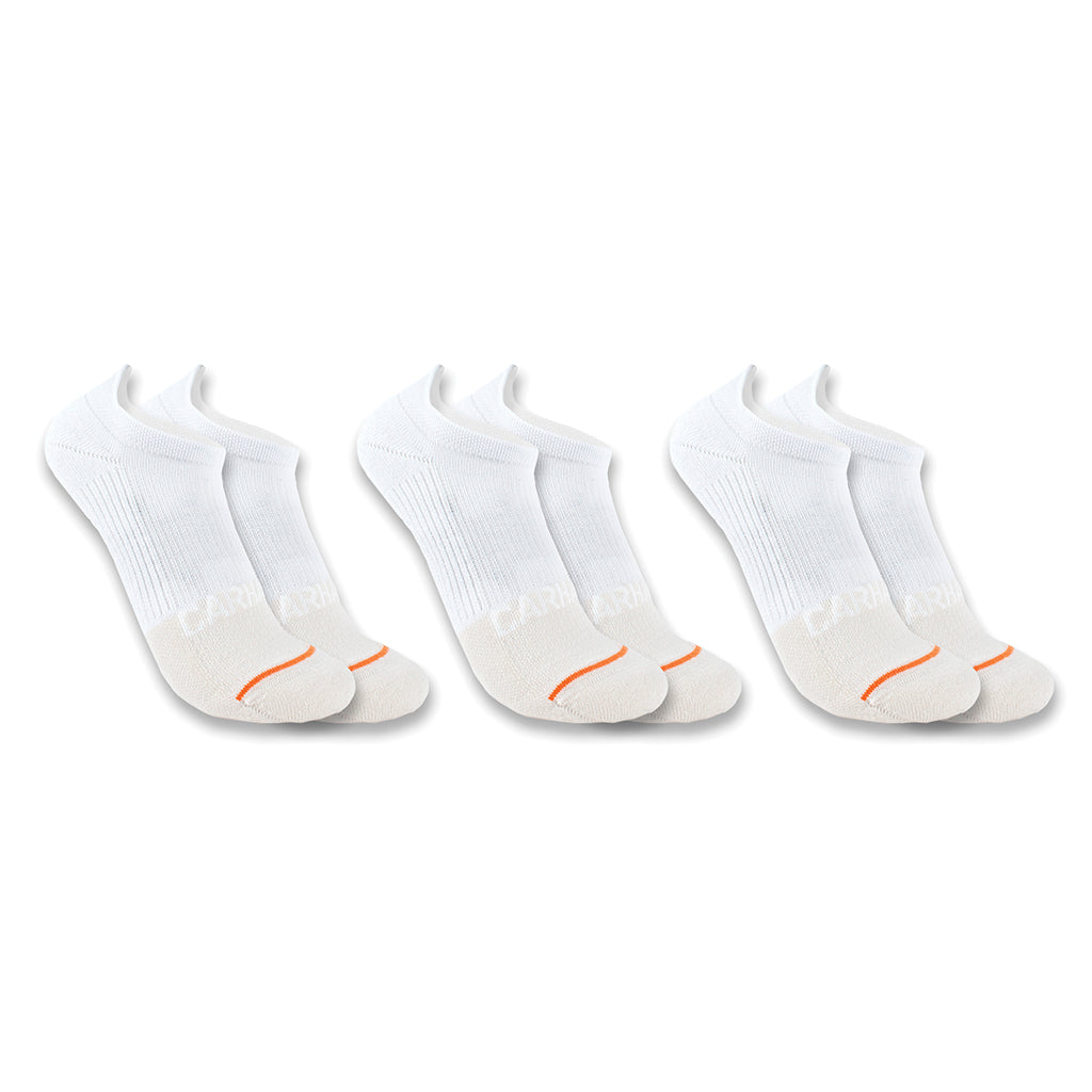 Women's Carhartt Midweight No Show Sock (3 Pack)