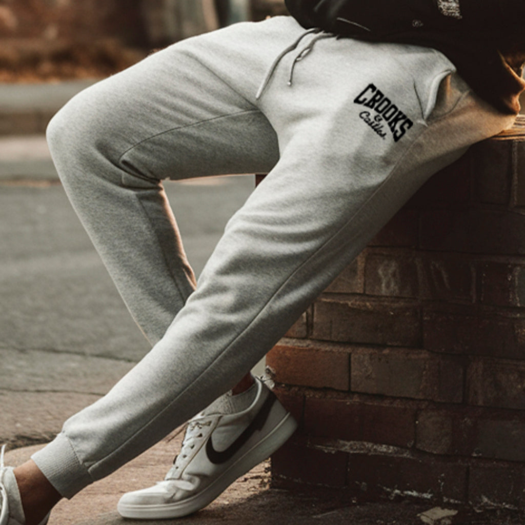 Men's Crooks & Castles Back Chain Sweatpant