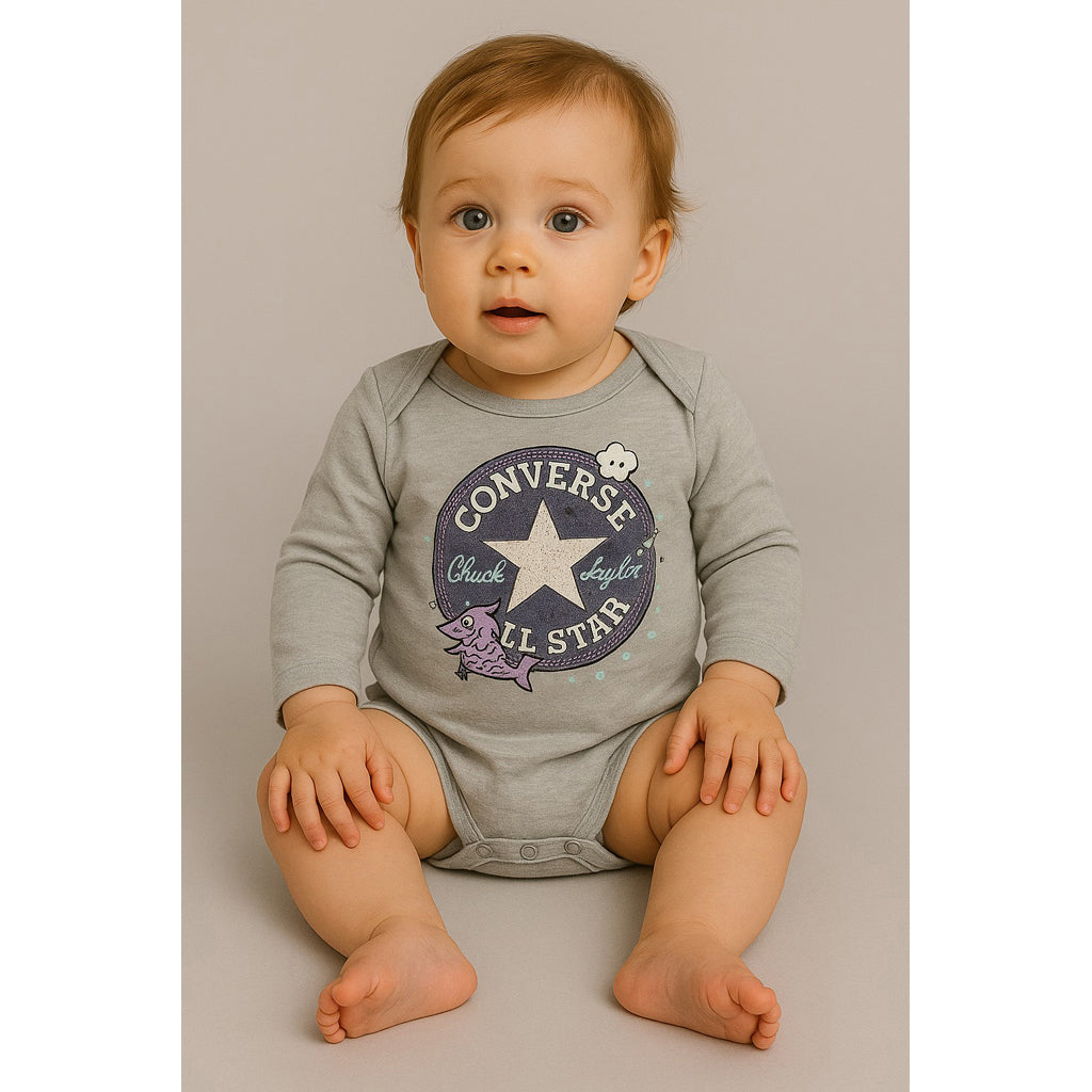 Converse Toddler Bodysuit Set (3 Pack)