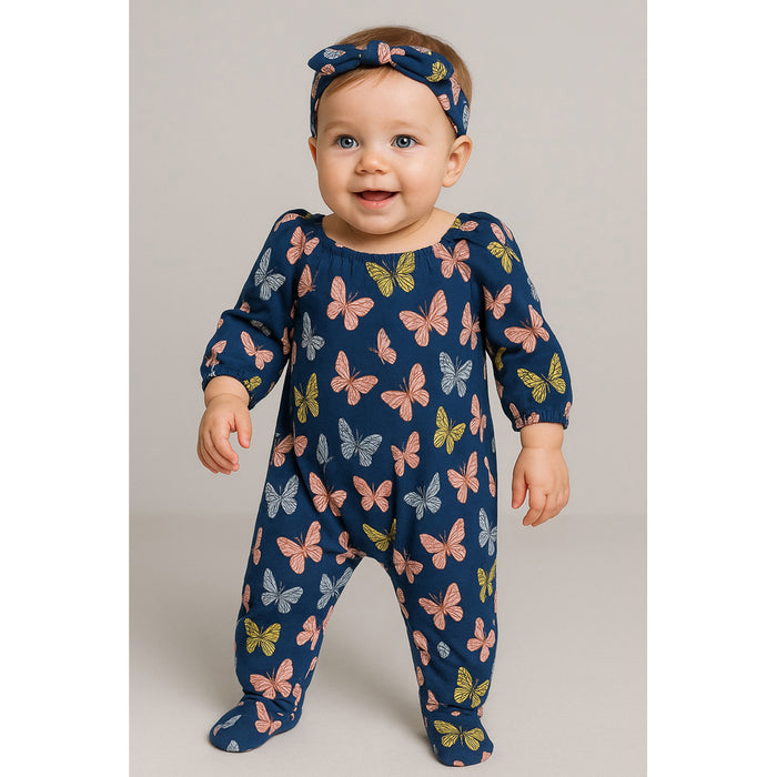 Levi's Toddler Jumpsuit & Headband Set