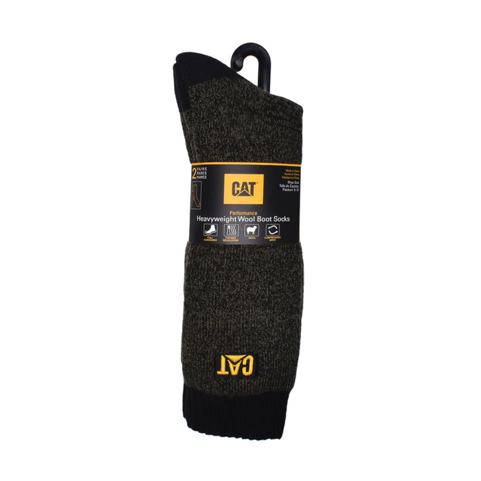 Men's CAT Heavyweight Wool Boot Sock (2-Pack)