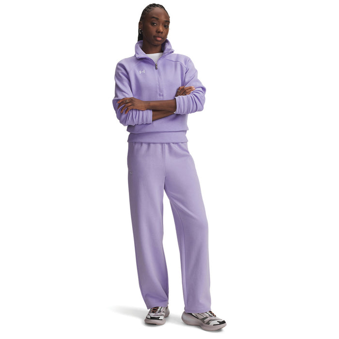 Women's UA Rival Fleece Straight Leg Pants