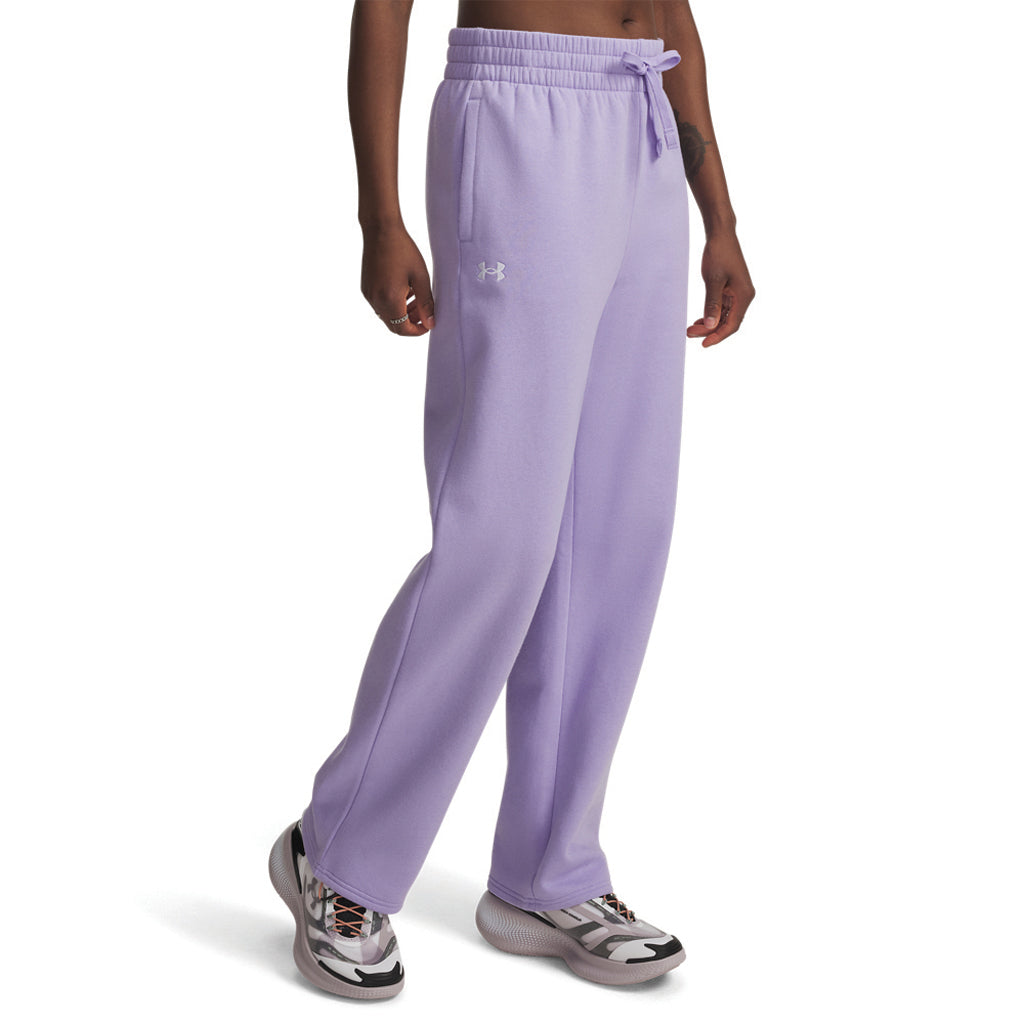 Women's UA Rival Fleece Straight Leg Pants