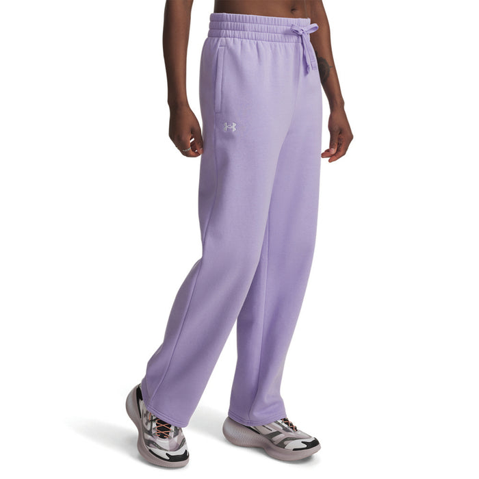 Women's UA Rival Fleece Straight Leg Pants