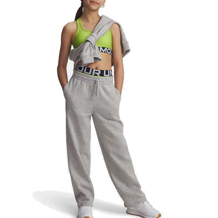 Girl's UA Rival Fleece Straight Leg Pants