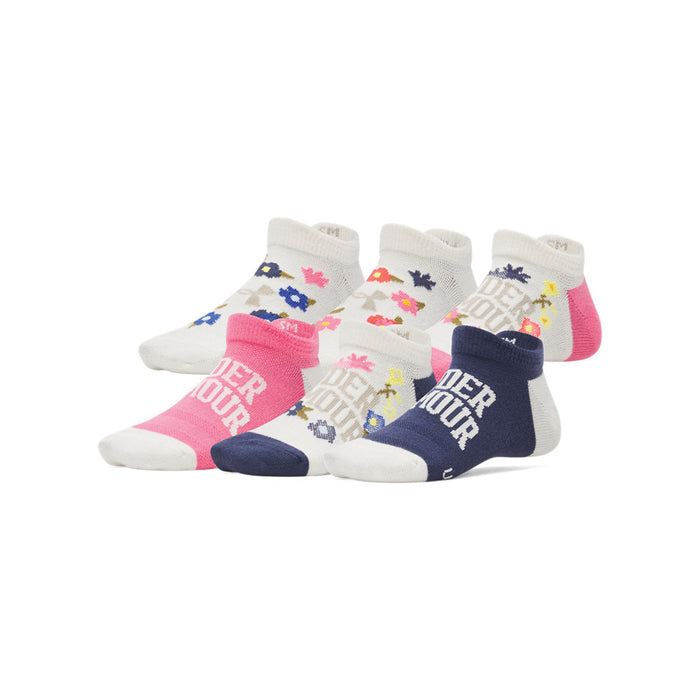 Kid's UA Essential No Show Socks (6-Pack)