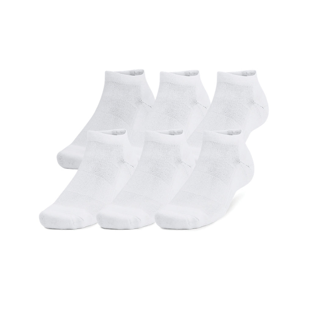 UA Training Cotton Low Cut Socks (6-Pack)