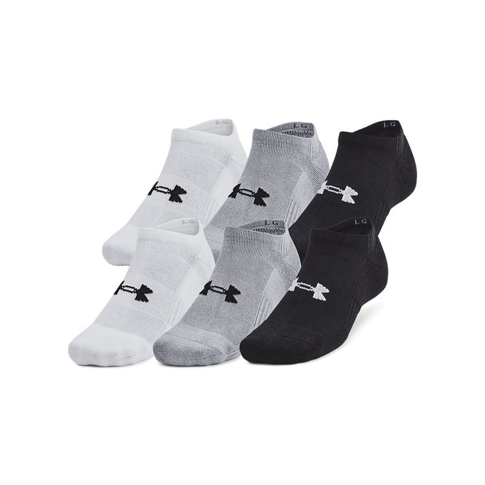 UA Training Cotton No Show Socks (6-Pack)