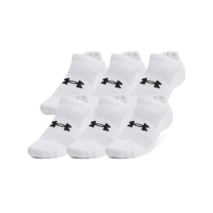 UA Training Cotton No Show Socks (6-Pack)
