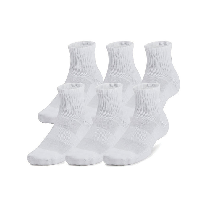 UA Training Cotton Quarter Socks (6-Pack)