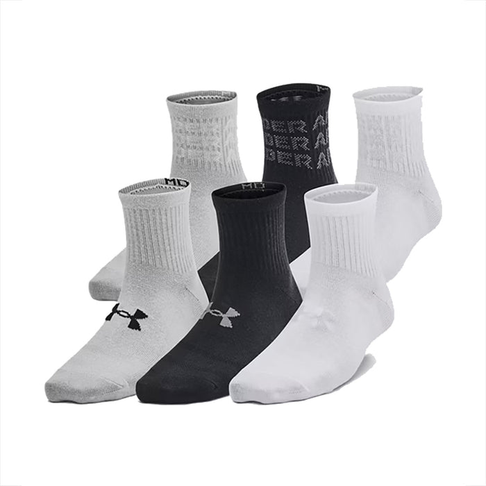 Kid's UA Essential Quarter Socks (6-Pack)