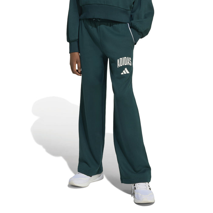 Girl's Adidas Essentials Collegiate Typography Pant