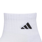 Youth Adidas Athletic Cushioned Quarter Socks (6 Pack)