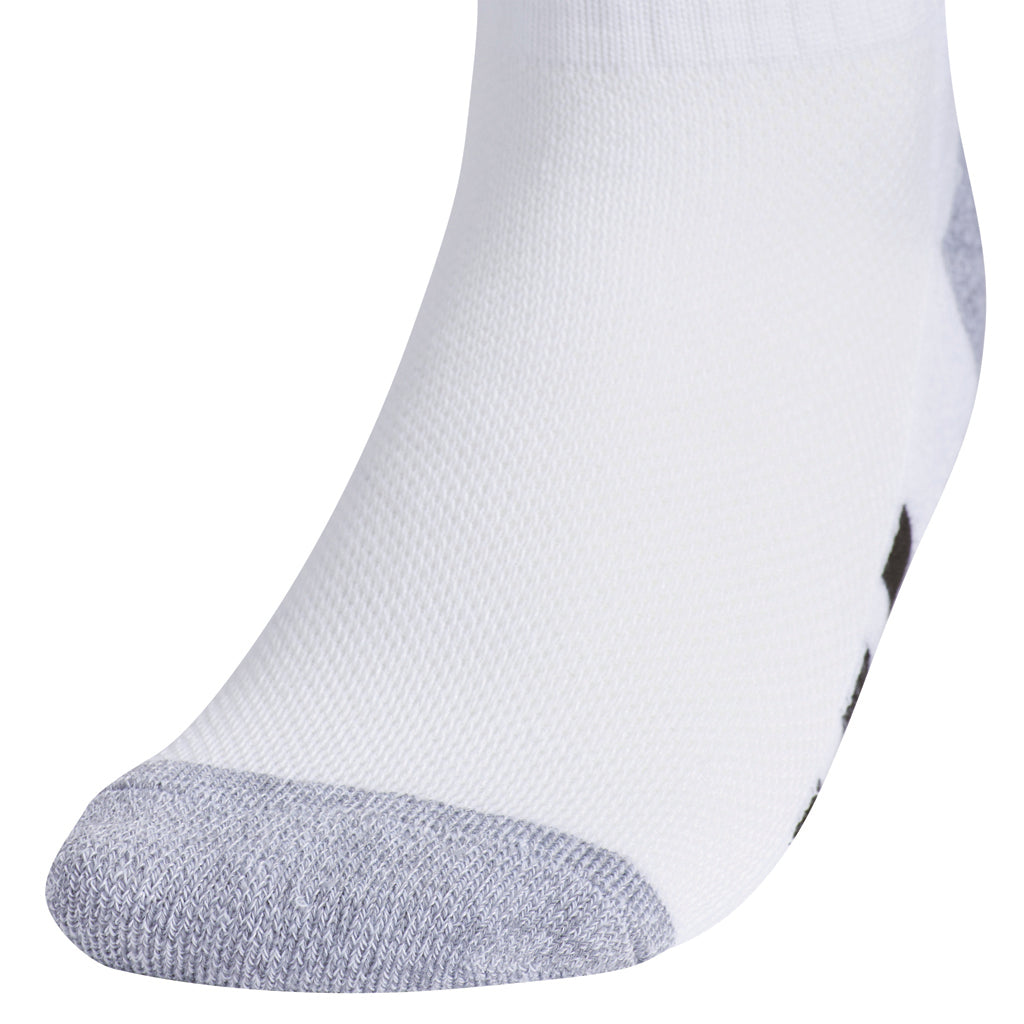 Youth Adidas Athletic Cushioned Quarter Socks (6 Pack)