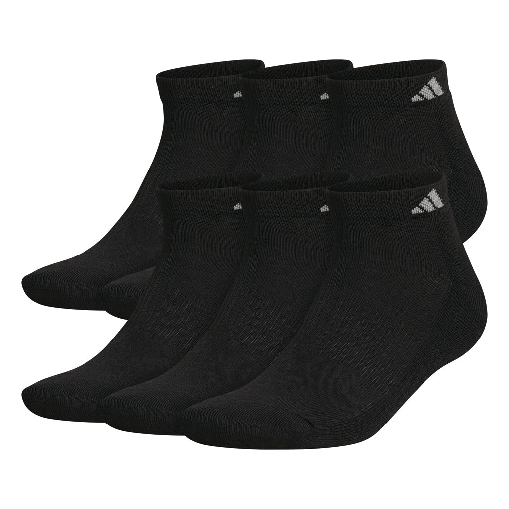 Men's Adidas Athletic Cushioned Low-Cut Socks (6 Pack)