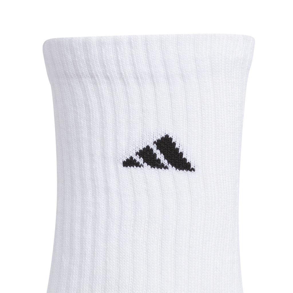 Youth Adidas Athletic Cushioned Crew Socks (6 Pack)
