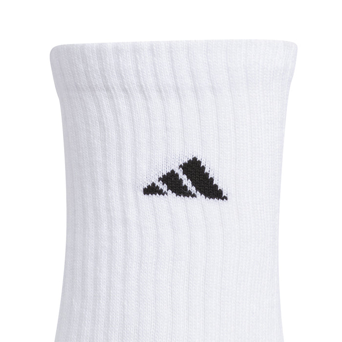 Youth Adidas Athletic Cushioned Crew Socks (6 Pack)