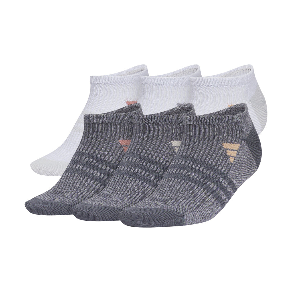 Women's Adidas Superlite 3.0 No-Show Socks (6 Pack)