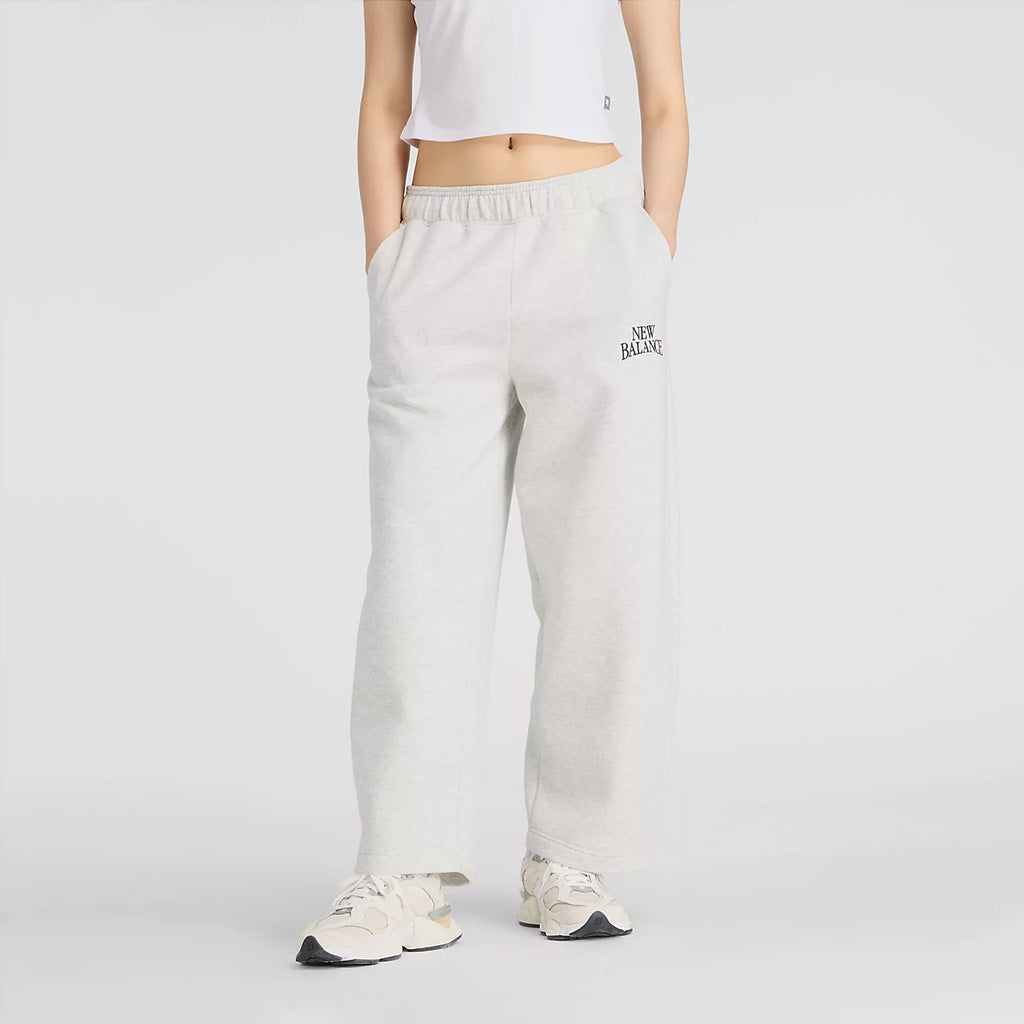 Women's New Balance Linear Heritage Fleece Barrel Pant