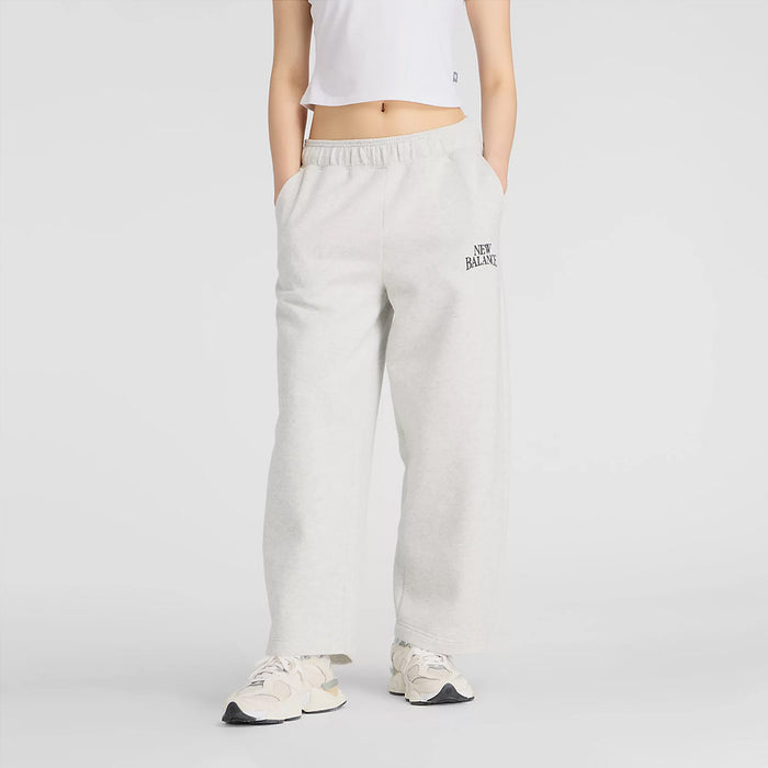 Women's New Balance Linear Heritage Fleece Barrel Pant