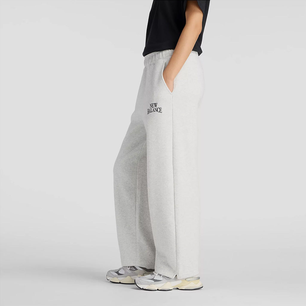 Women's New Balance Linear Heritage Fleece Barrel Pant