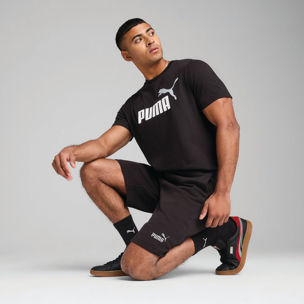 Men's Puma ESS 2 Colour NO.1 Logo Shorts