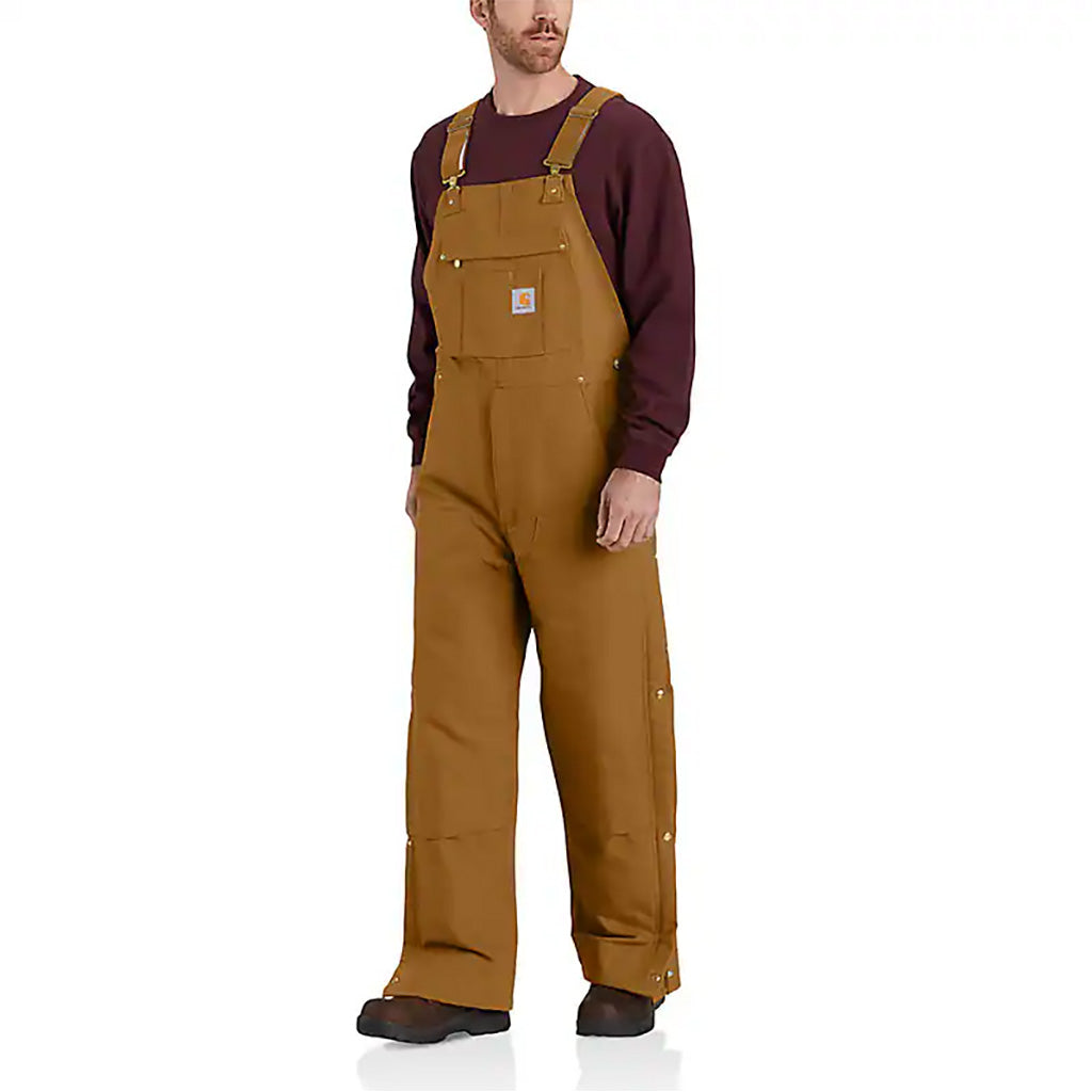Men's Carhartt Firm Duck Insulated Bib Overall