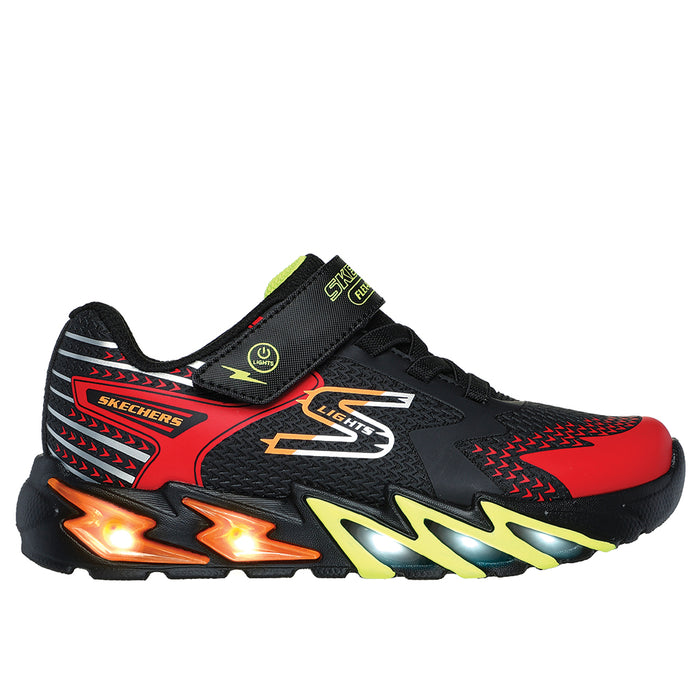 Boy's Skechers S Lights Flex Glow Bolt Shoe