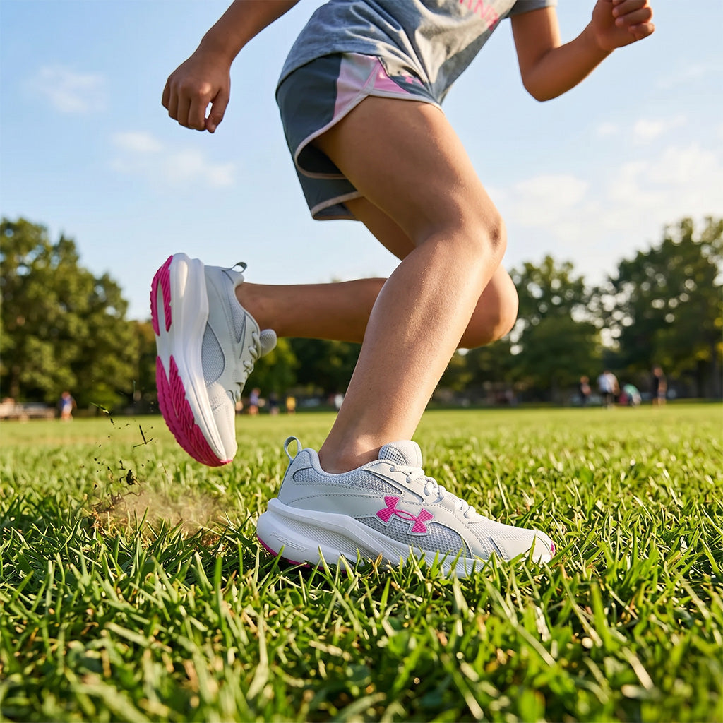 Girl's UA Charged+ Assert 11 AC Shoe