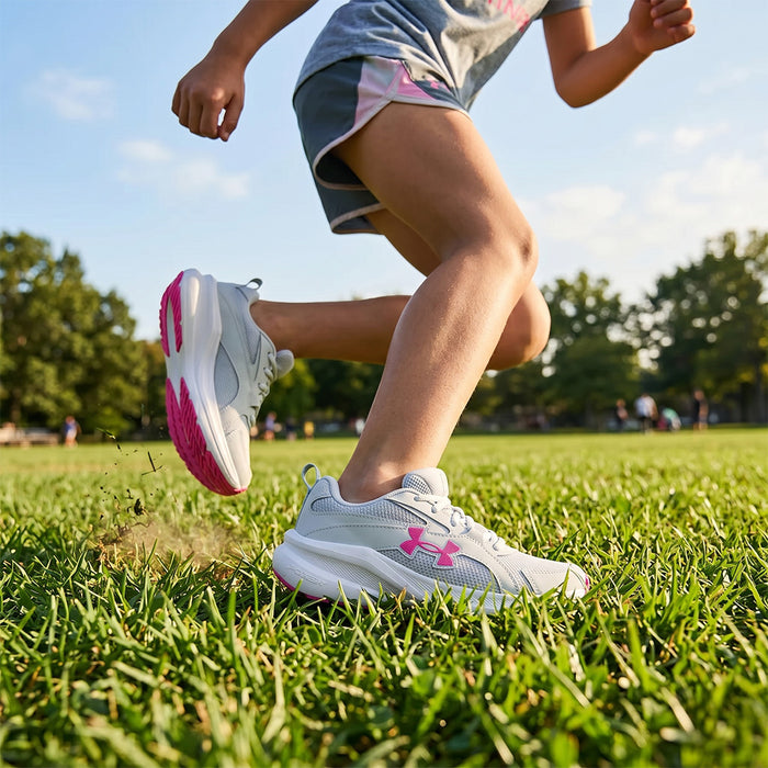 Girl's UA Charged+ Assert 11 AC Shoe