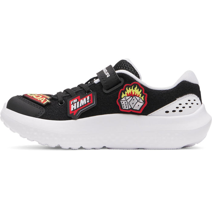 Boy's UA Surge 4 AC Patches Running Shoe