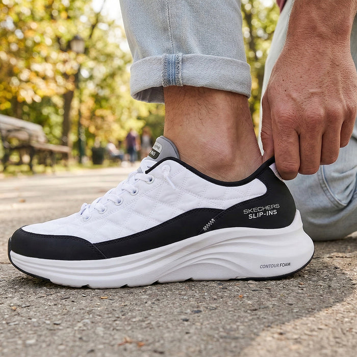Men's Skechers Slip-Ins Contour Foam Shoe - WIDE