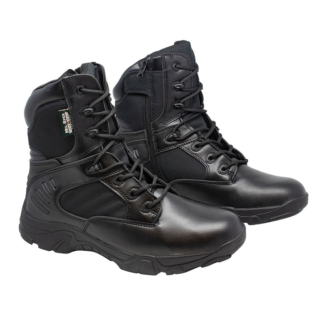 Mil-Spex Hi Top Black Tactical Boots