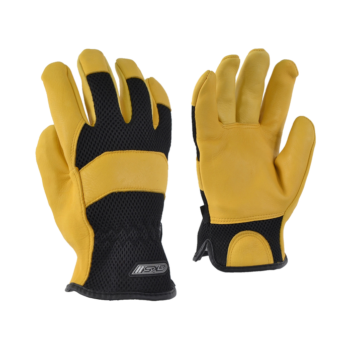 Men's Ganka Deerskin Mesh Back Glove