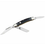 Boker Manufactory TS 2.0 Medium Stockman Jigged Black Bone Knife