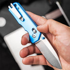 Boker Magnum Rockstub Blue Elox Knife