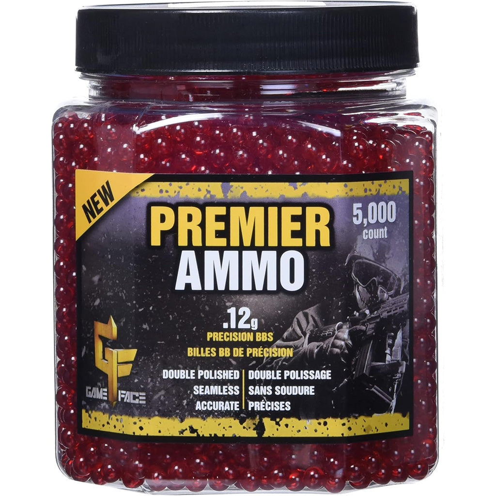 Crosman Game Face Premier Airsoft Ammo - 5000 Count