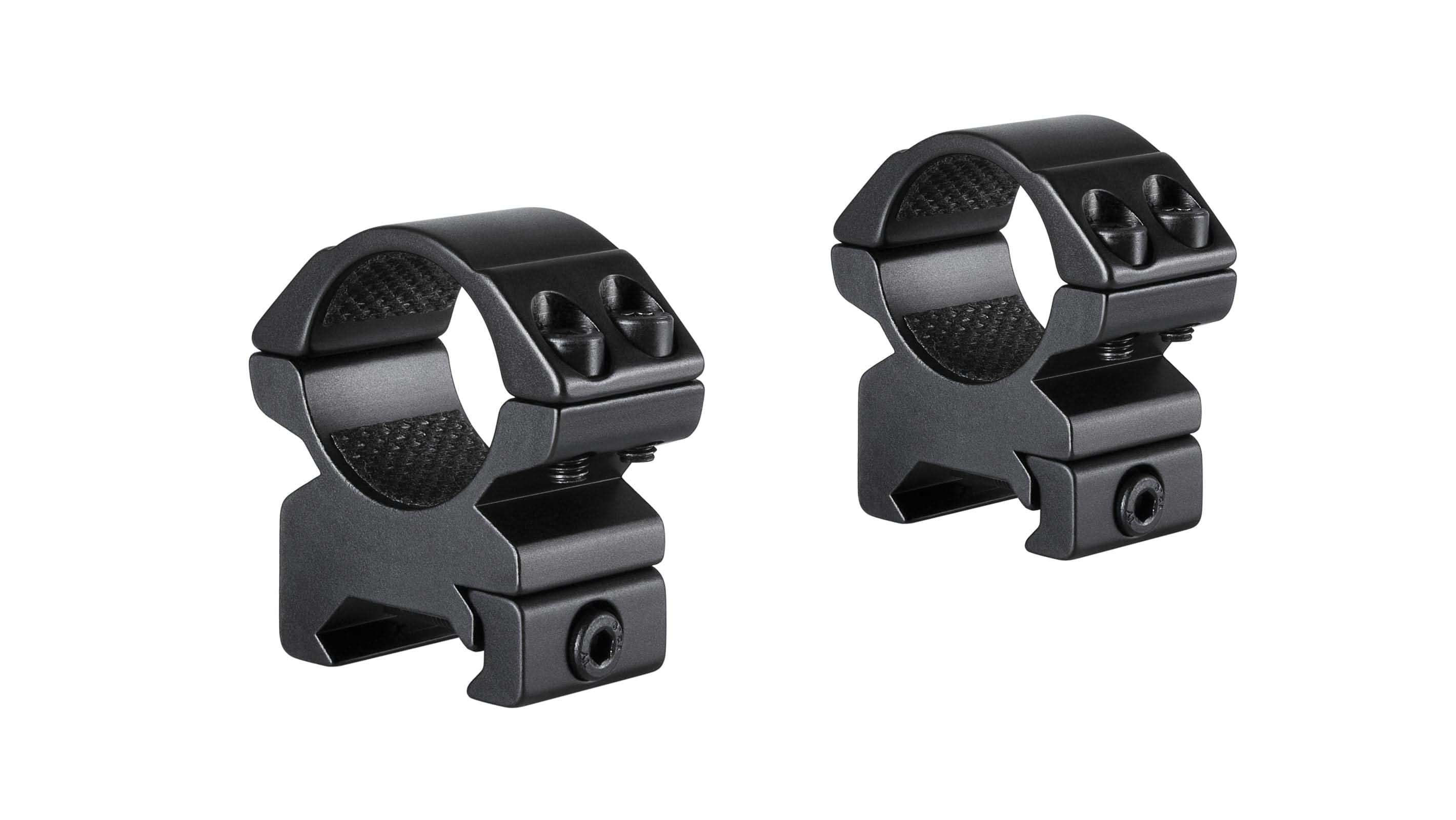 Hawke 1-Inch 2 Piece Match Scope Ring Mounts (Med)