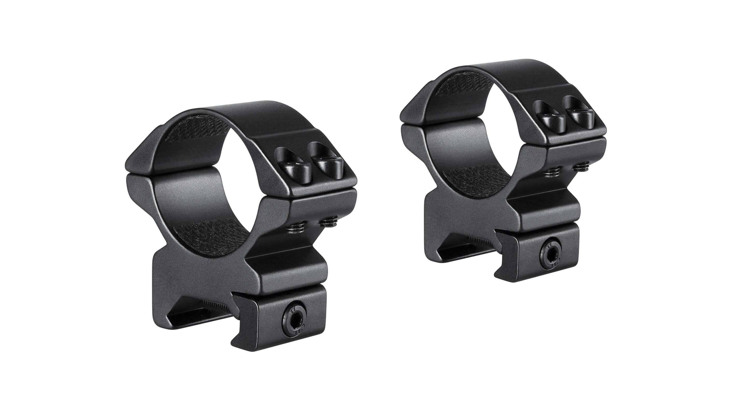 Hawke 30mm 2 Piece Match Scope Ring Mounts (Med)